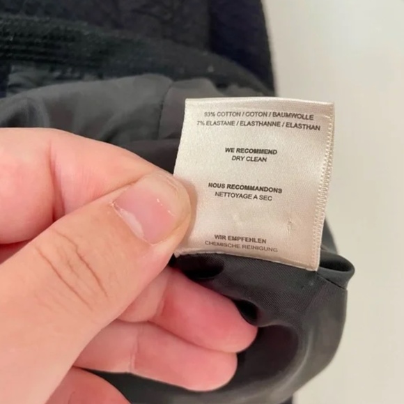 *SOLD* Ganni Cropped Cotton Blazer Button Jacket XS - Picture 6 of 9